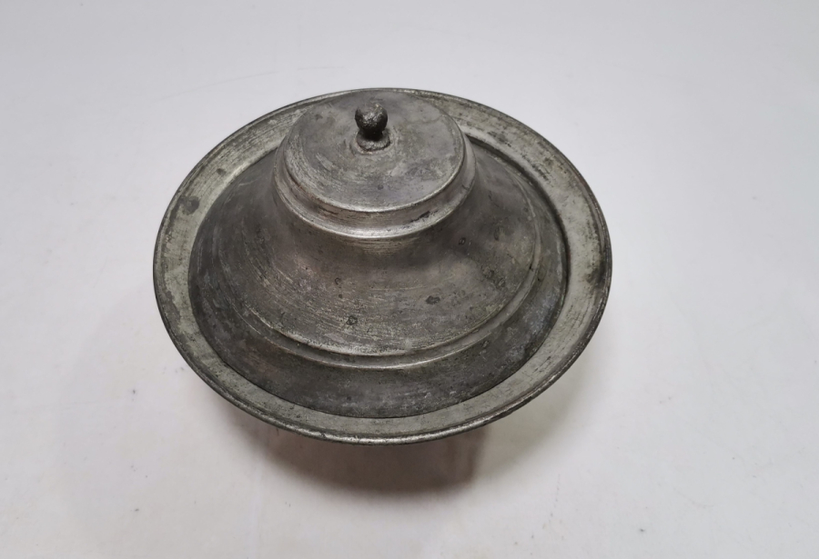 OSMANLI DÖNEMİ KAPAKLI BAKIR ÇORBA KASESİ