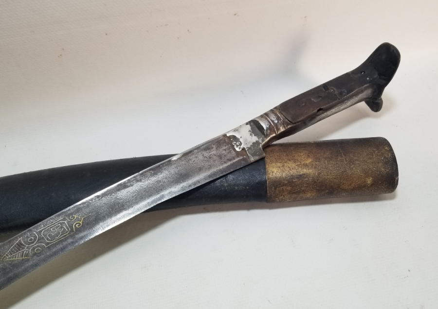 GÜMÜŞ ÇAKMA İŞÇİLİKLİ OSMANLI DÖNEMİ KILIÇ