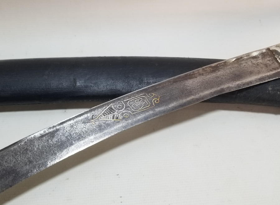 GÜMÜŞ ÇAKMA İŞÇİLİKLİ OSMANLI DÖNEMİ KILIÇ