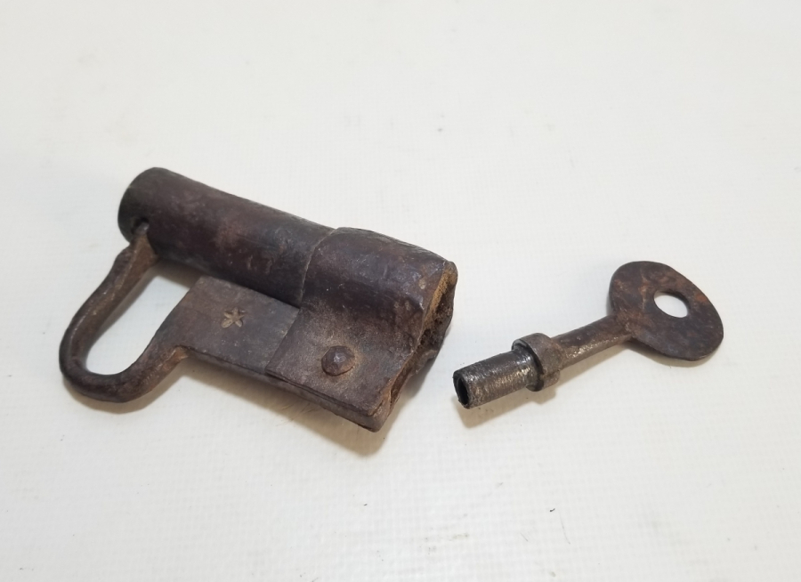 ORİJİNAL ANAHTARIYLA OSMANLI DÖNEMİ EL YAPIMI KİLİT