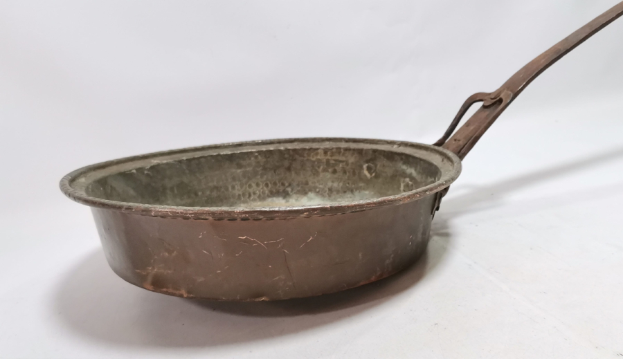 OSMANLI DÖNEMİ EL YAPIMI BAKIR TAVA