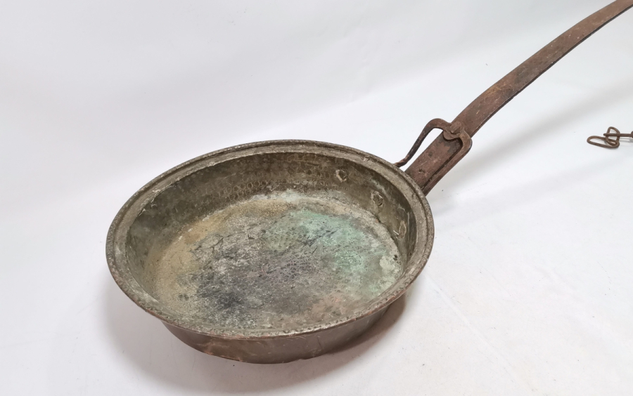 OSMANLI DÖNEMİ EL YAPIMI BAKIR TAVA