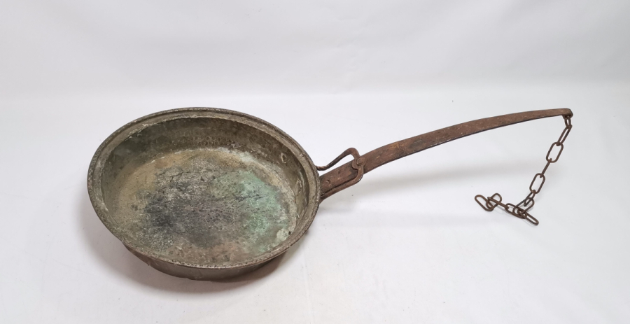 OSMANLI DÖNEMİ EL YAPIMI BAKIR TAVA