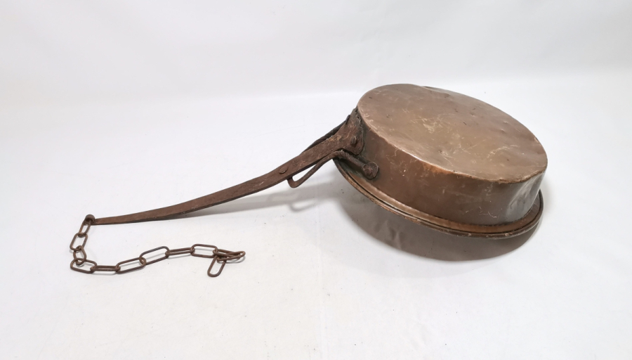 OSMANLI DÖNEMİ EL YAPIMI BAKIR TAVA