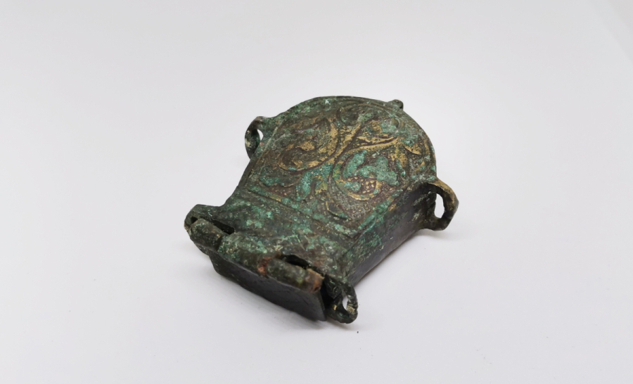 KABARTMA İŞÇİLİKLİ OSMANLI DÖNEMİ BRONZ PİŞTOV ÇAPUTLUĞU