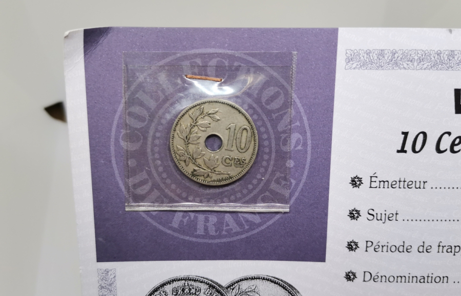 1902 BELÇİKA 5 CENT