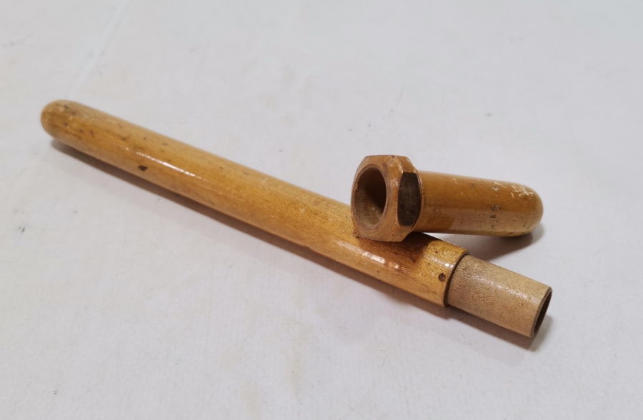 EL YAPIMI AHŞAP DERECE - TERMOMETRE KABI