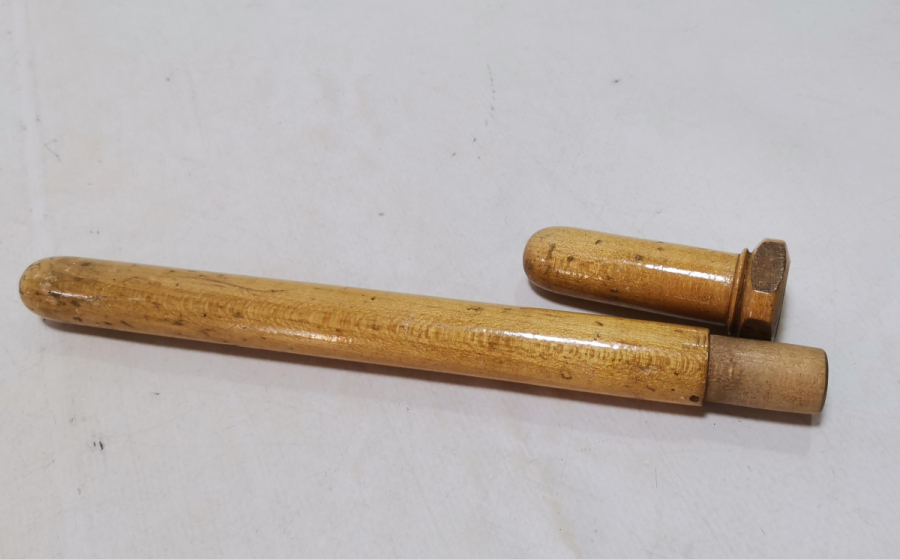 EL YAPIMI AHŞAP DERECE - TERMOMETRE KABI