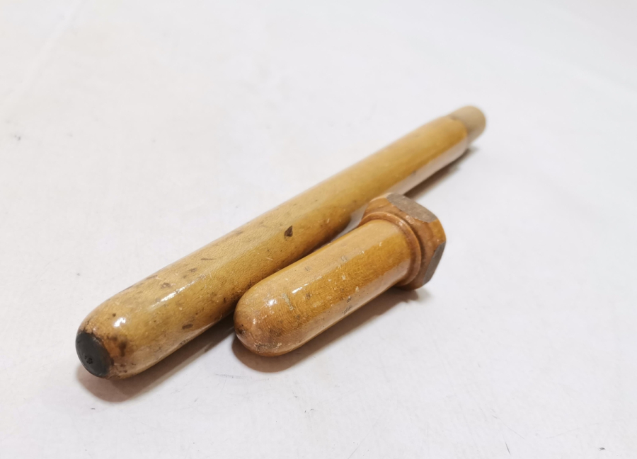 EL YAPIMI AHŞAP DERECE - TERMOMETRE KABI