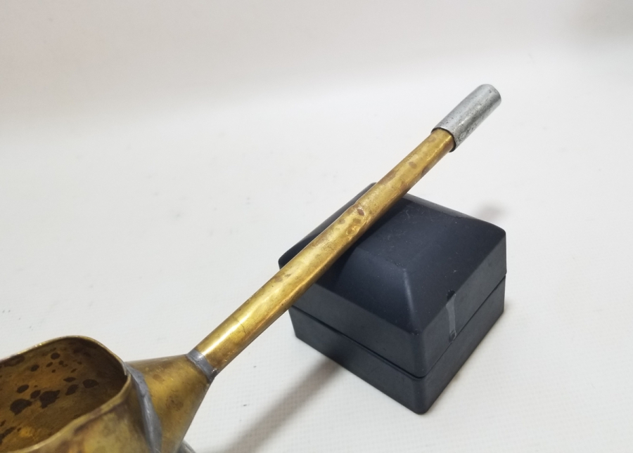 OSMANLI DÖNEMİ SÜLEYMANİYE İŞİ EL YAPIMI ÇOK NADİR SEYYAR KAHVECİ CEZVESİ