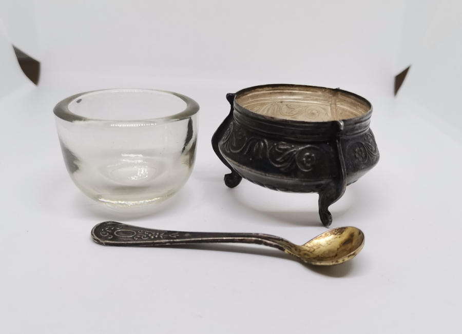 GÜMÜŞ KAPLAMA ANTİKA HAVYARLIK