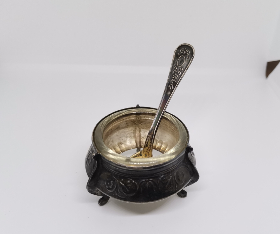 GÜMÜŞ KAPLAMA ANTİKA HAVYARLIK