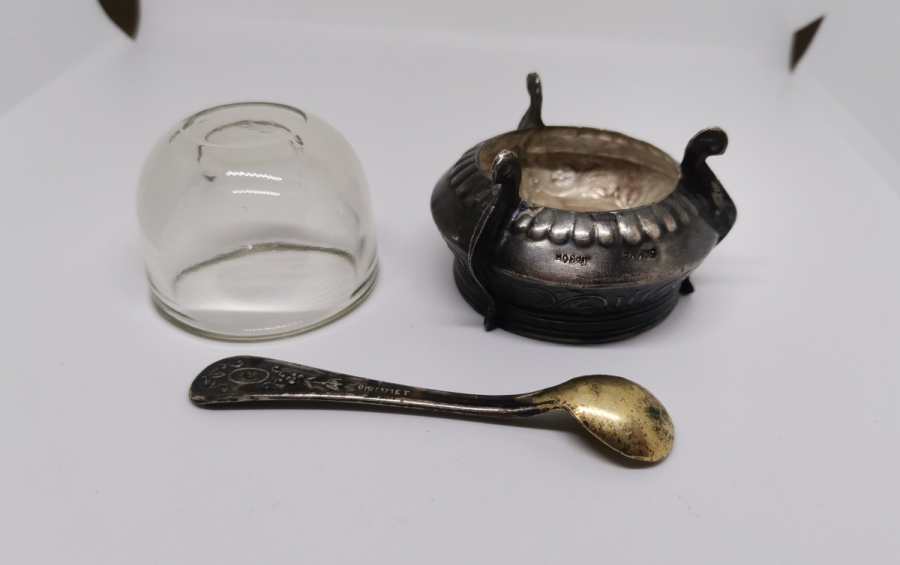 GÜMÜŞ KAPLAMA ANTİKA HAVYARLIK