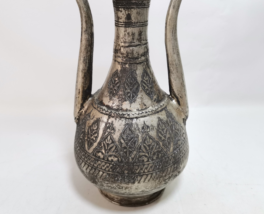 KAVAKLIDERE YAPIMI ANTİKA ÇİFT EMZİKLİ ŞERBET İBRİĞİ