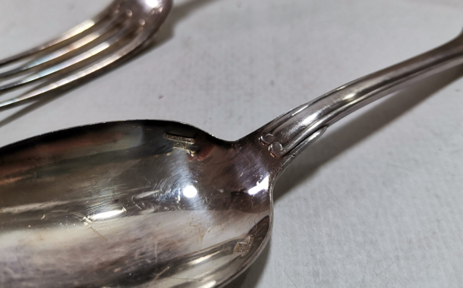 ORİJİNAL KUTUSUNDA ANTİKA CRISTOFLE ÇATAL KAŞIK