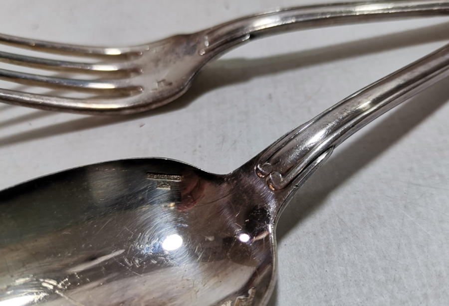 ORİJİNAL KUTUSUNDA ANTİKA CRISTOFLE ÇATAL KAŞIK