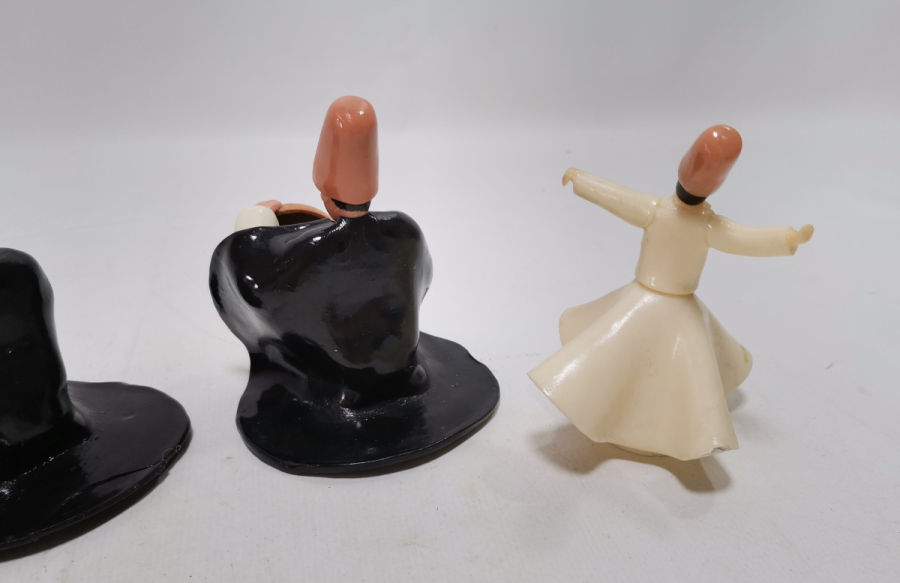 ÖZEL YAPIM MEVLEVİ FİGÜRLER LOTU