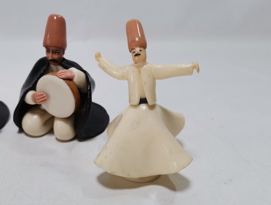 ÖZEL YAPIM MEVLEVİ FİGÜRLER LOTU