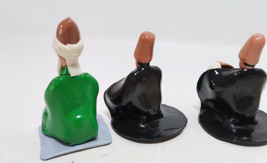 ÖZEL YAPIM MEVLEVİ FİGÜRLER LOTU