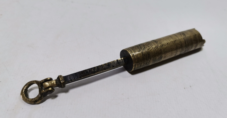 OSMANLI DÖNEMİ KALEM İŞÇİLİKLİ NADİR BARUT ÖLÇER