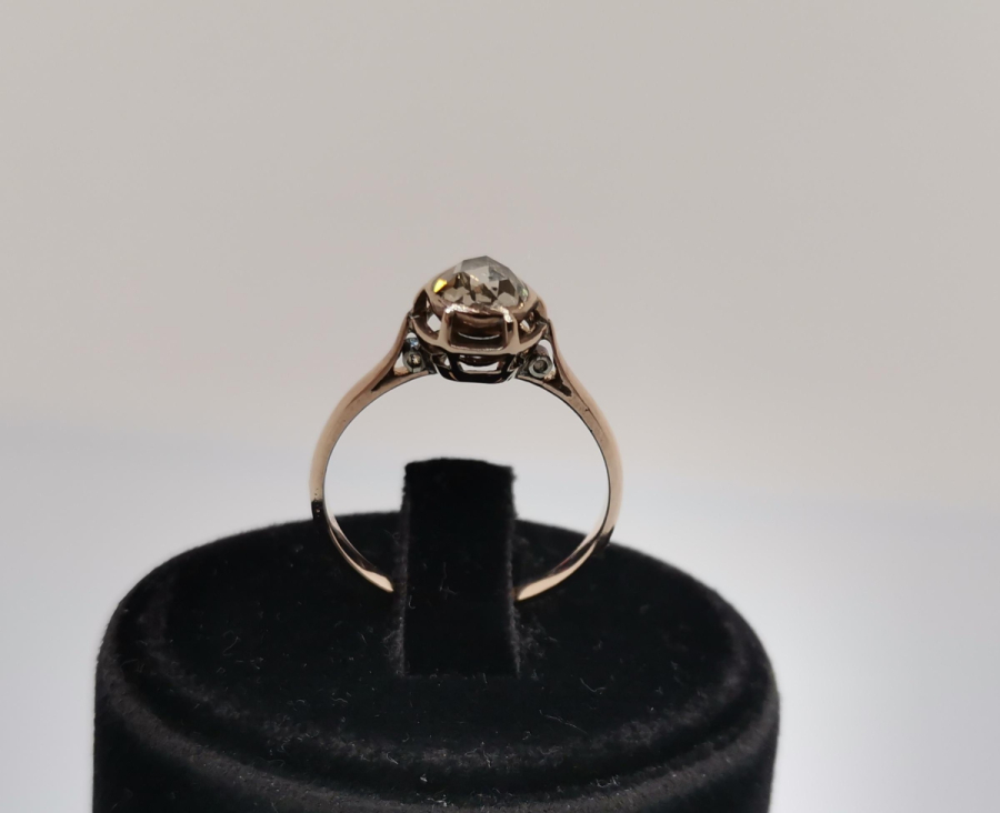 OSMANLI DÖNEMİ İRİ TAŞLI TEK TAŞ YÜZÜK