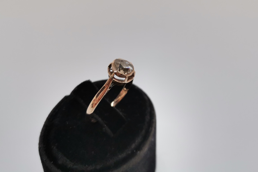 OSMANLI DÖNEMİ İRİ TAŞLI TEK TAŞ YÜZÜK