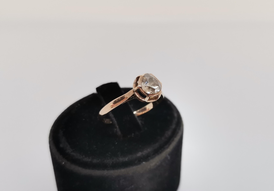 OSMANLI DÖNEMİ İRİ TAŞLI TEK TAŞ YÜZÜK