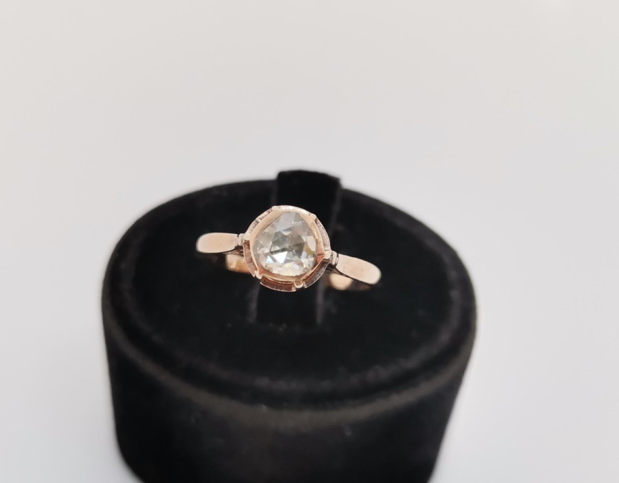 OSMANLI DÖNEMİ İRİ TAŞLI TEK TAŞ YÜZÜK