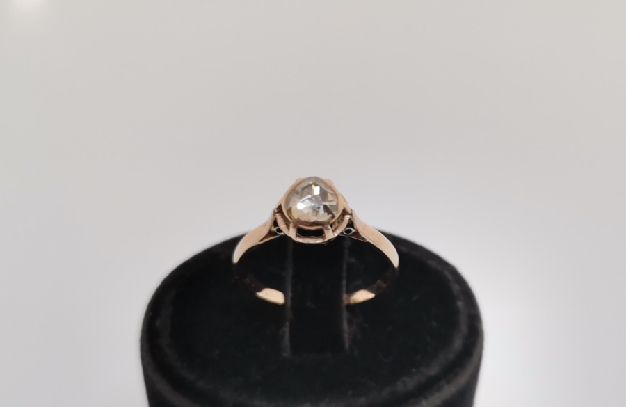 OSMANLI DÖNEMİ İRİ TAŞLI TEK TAŞ YÜZÜK