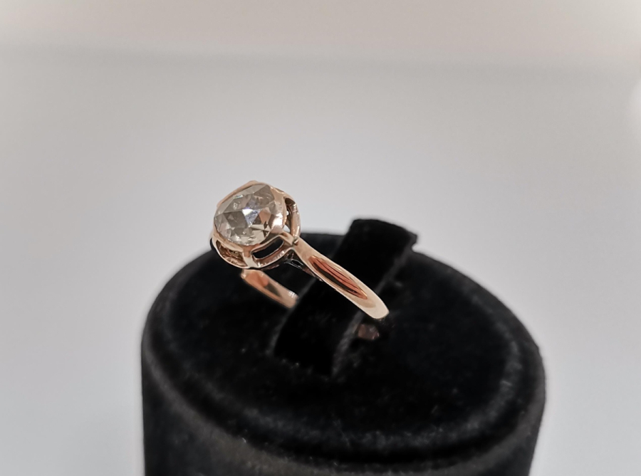 OSMANLI DÖNEMİ İRİ TAŞLI TEK TAŞ YÜZÜK