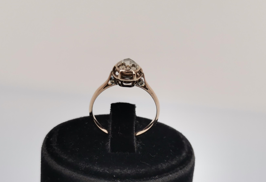 OSMANLI DÖNEMİ İRİ TAŞLI TEK TAŞ YÜZÜK