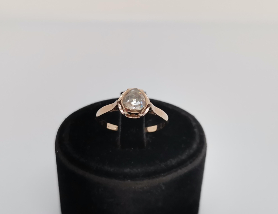 OSMANLI DÖNEMİ İRİ TAŞLI TEK TAŞ YÜZÜK