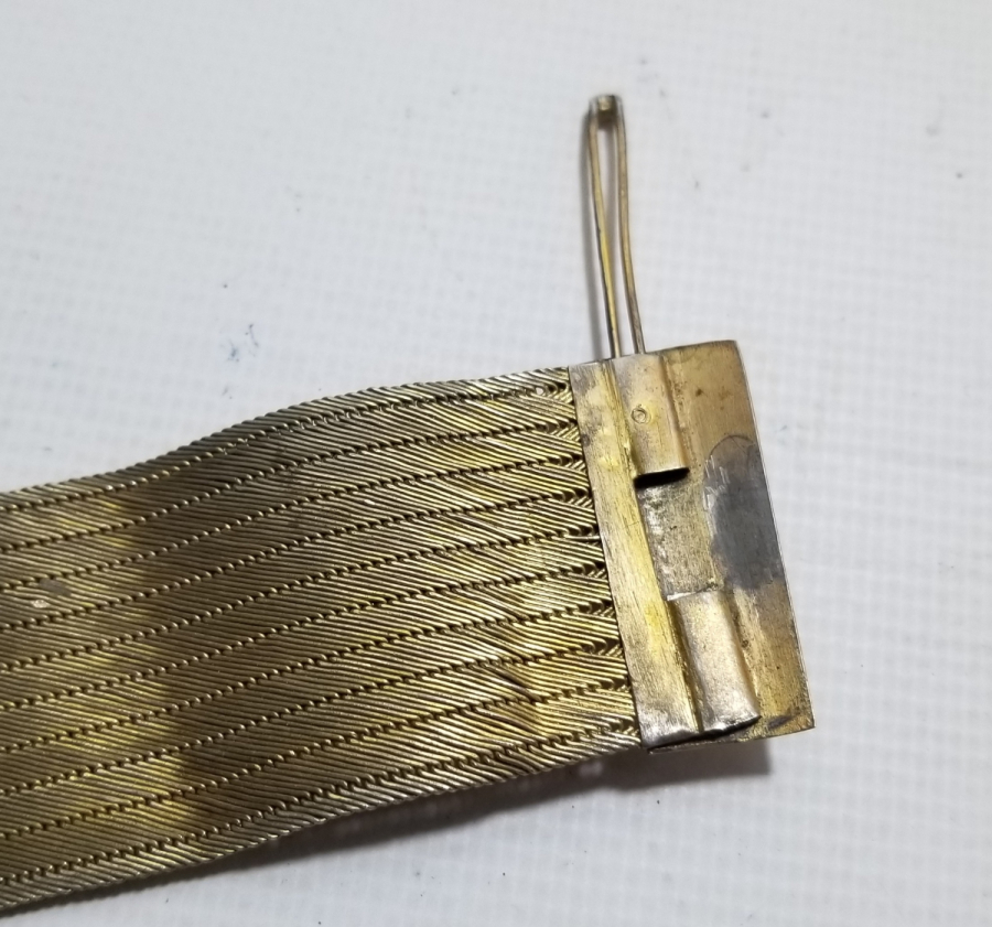 ÜZERİ KALEM İŞÇİLİKLİ OSMANLI DÖNEMİ TRABZON İŞİ HASIR ÖRME GELİN BİLEZİĞİ