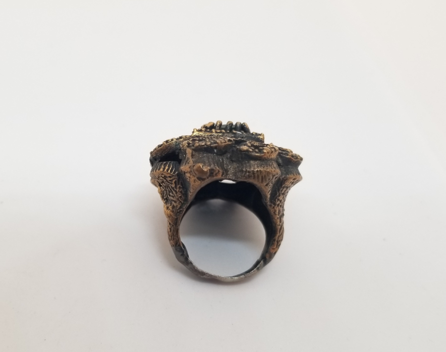 BRONZ VE GÜMÜŞTEN MAMUL ÖZEL YAPIM HÜRREM YÜZÜK