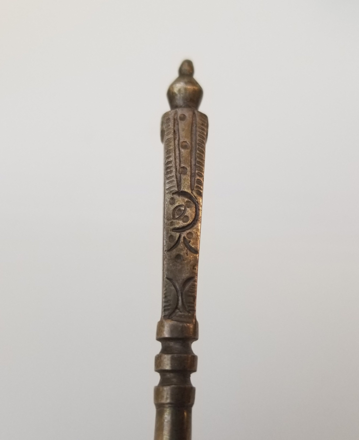 OSMANLI DÖNEMİ KABARTMA İŞÇİLİKLİ GÜMÜŞ KAŞIK