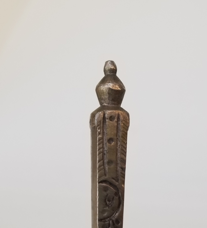 OSMANLI DÖNEMİ KABARTMA İŞÇİLİKLİ GÜMÜŞ KAŞIK