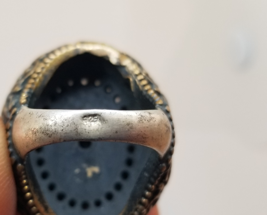 ALLAHU EKBER YAZILI HÜRREM MODEL BÜYÜK BOY ÖZEL YAPIM YÜZÜK