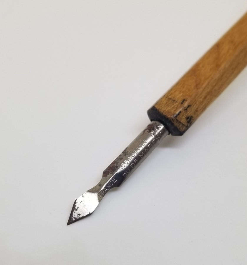 OSMANLI DÖNEMİ EL YAPIMI AHŞAP TUTMAÇLI DİVİT