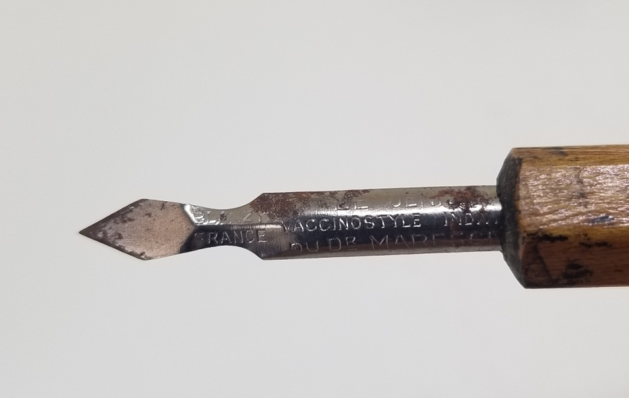 OSMANLI DÖNEMİ EL YAPIMI AHŞAP TUTMAÇLI DİVİT