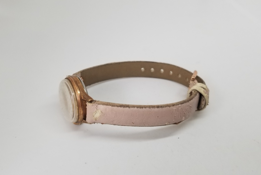 ALTIN KAPLAMA ANTİKA NACAR KOL SAATİ