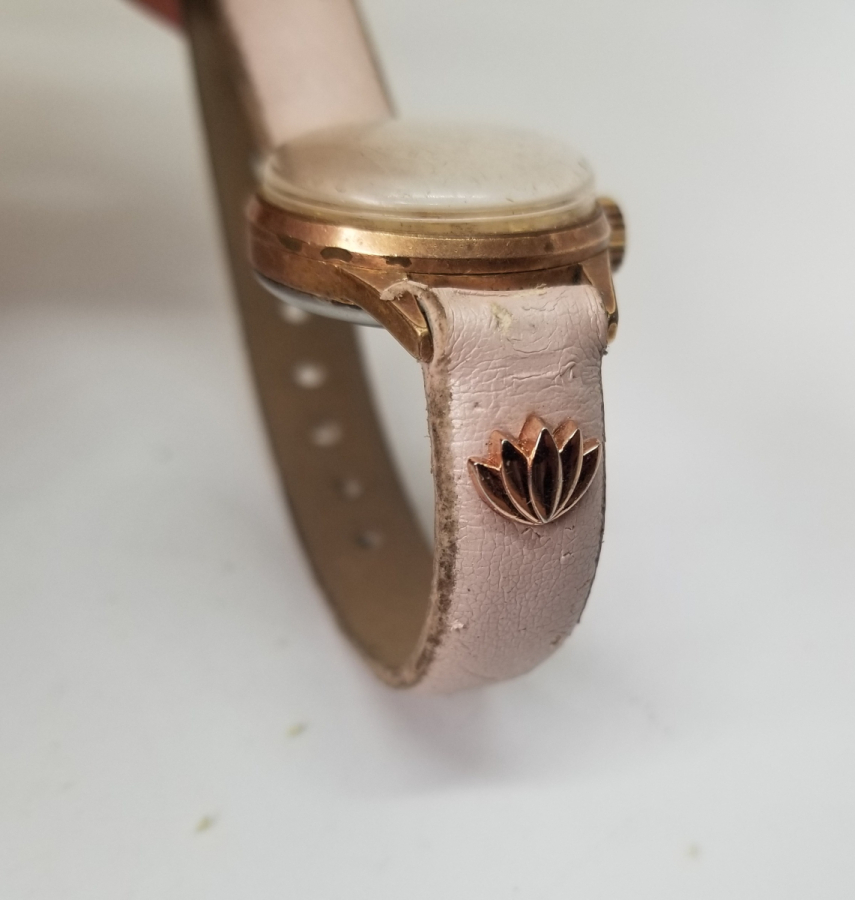 ALTIN KAPLAMA ANTİKA NACAR KOL SAATİ