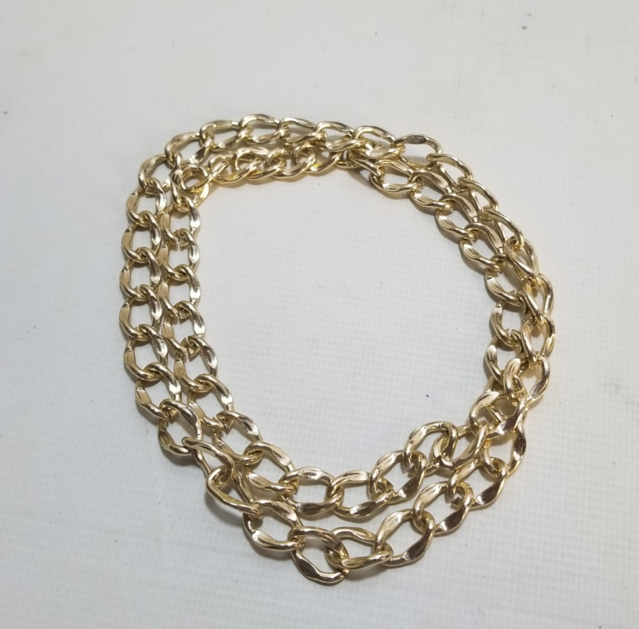 ALTIN KAPLAMA BİJUTERİ KOLYE - GERDANLIK