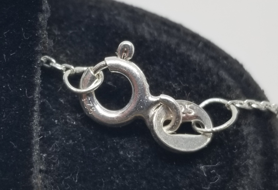 PIRLANTA TAŞLI ÖZEL YAPIM KOLYE