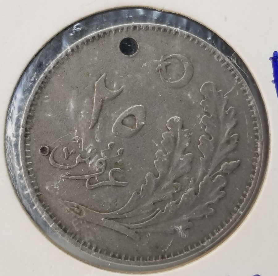 1928 YILI MANDA GÖZÜ 25 KURUŞ