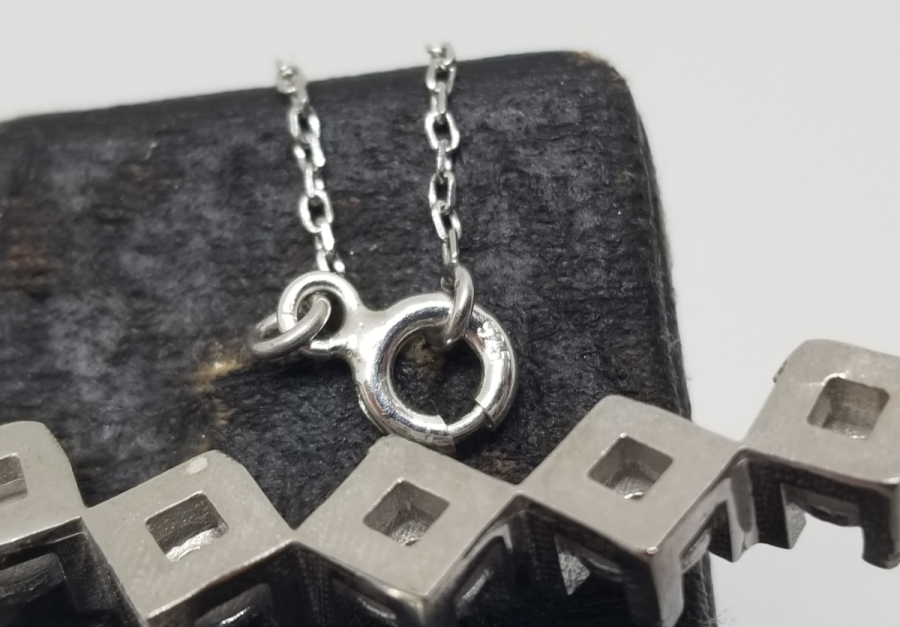 ELMAS TAŞLI ÖZEL YAPIM KOLYE- GERDANLIK