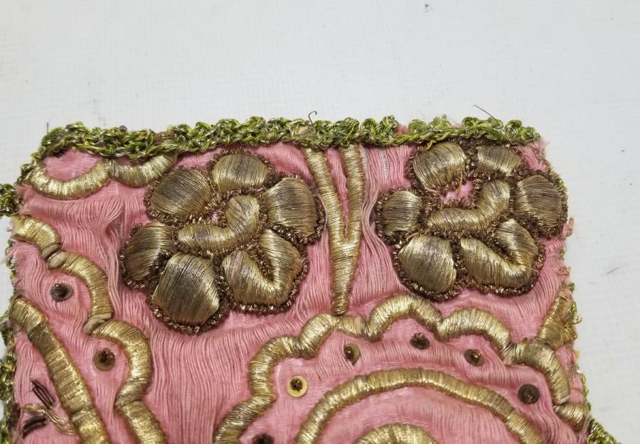 ALTIN SIRMA İŞÇİLİKLİ OSMANLI DÖNEMİ GELİN KESESİ