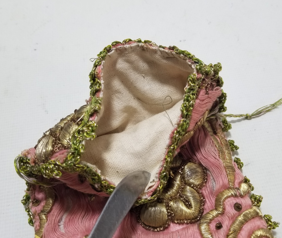 ALTIN SIRMA İŞÇİLİKLİ OSMANLI DÖNEMİ GELİN KESESİ