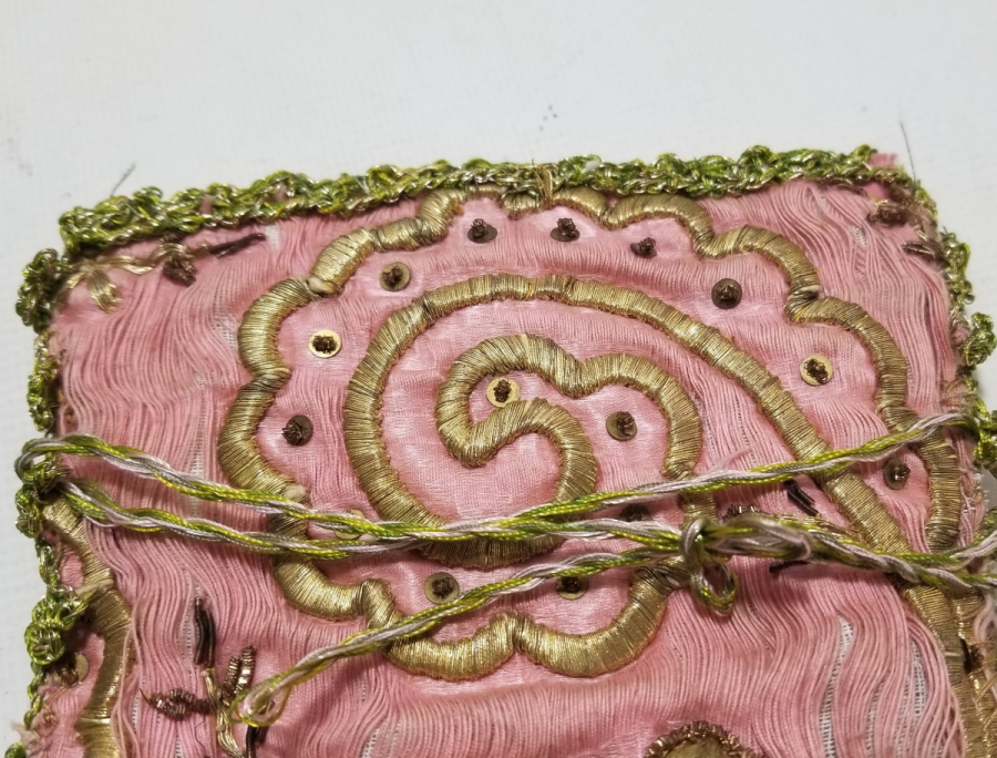 ALTIN SIRMA İŞÇİLİKLİ OSMANLI DÖNEMİ GELİN KESESİ