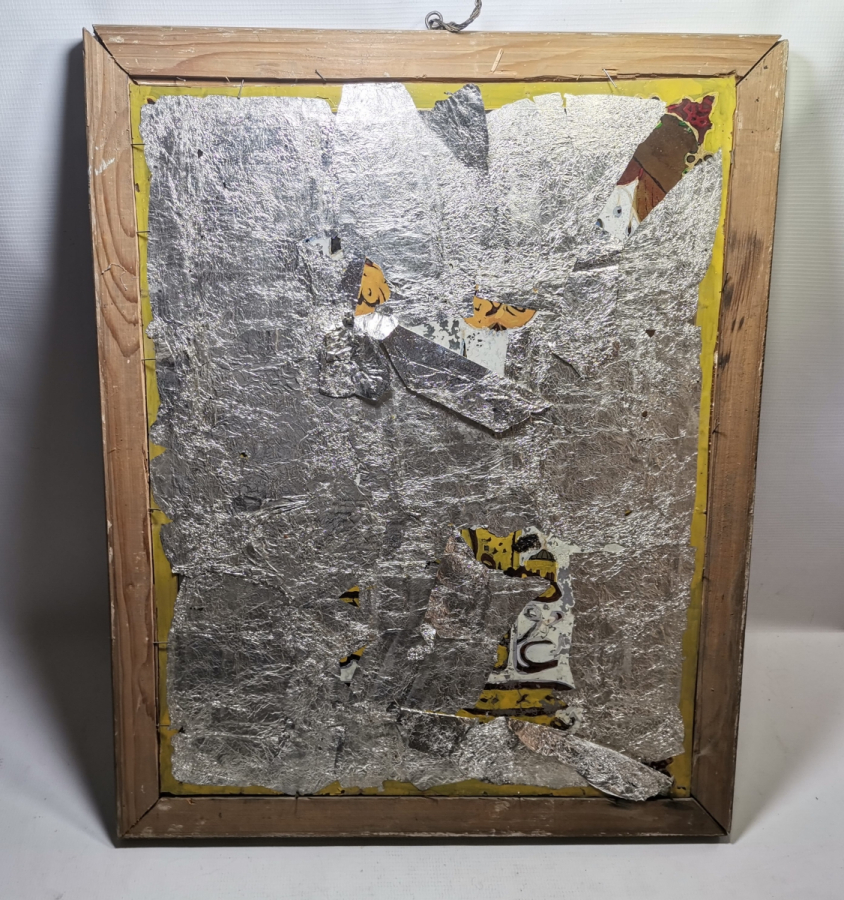 DEV BOYDA OSMANLI DÖNEMİ TEKKE İŞİ NADİR CAM ALTI HAT LEVHA