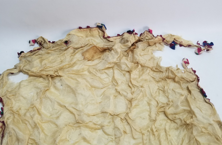 OSMANLI DÖNEMİ İĞNE OYALI İPEK KREP